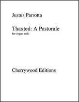 Thaxted: A Pastorale Organ sheet music cover